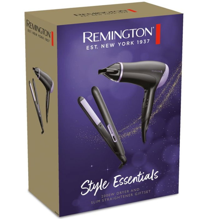Remington Style Essentials Set de Secador y Plancha de Pelo Remington Style Essentials Set de Secador y Plancha de Pelo